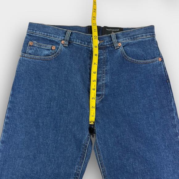 Forte Dei Marmi Couture Zipper Butt Straight Leg Jeans Size 29 NEW - Picture 11 of 11